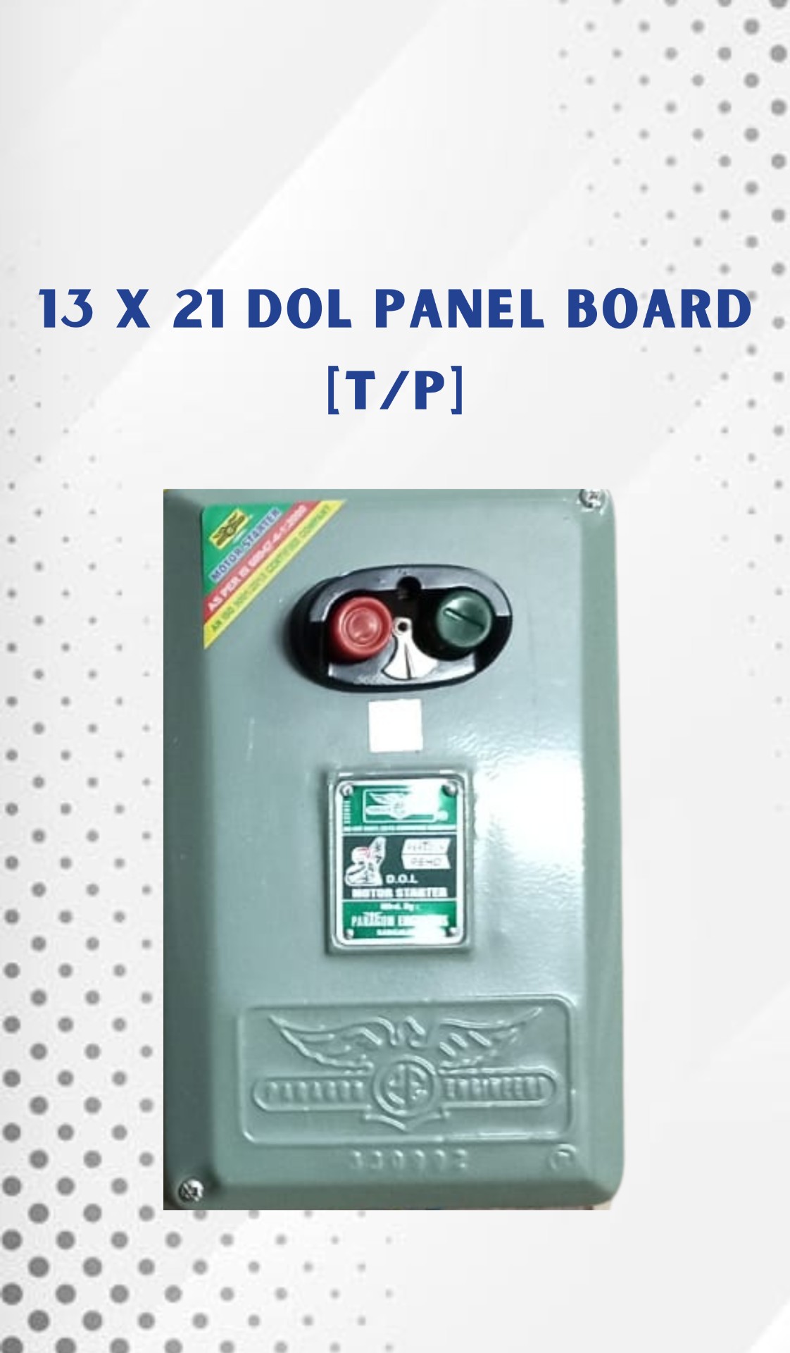 13 X 21 DOL Panel Board [T/P]